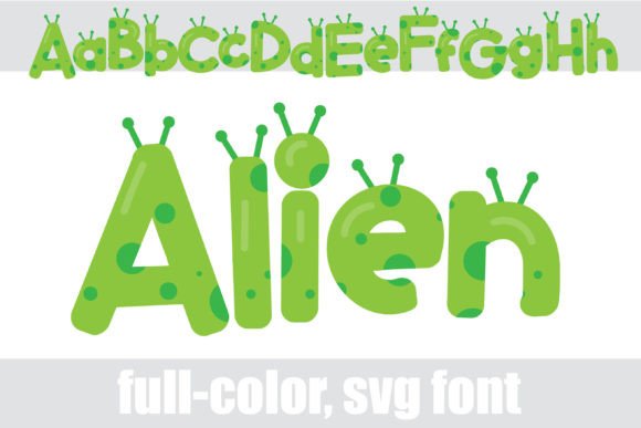 Alien Font: A Playful Asset for Creative Designers