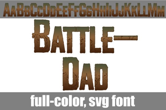 Battle-dad: Unlocking Dynamic Design with Color Fonts
