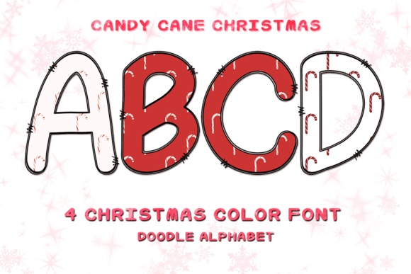 Candy Cane: Festive Typography for Vibrant Design