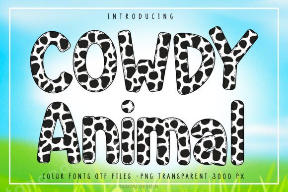 Cowdy: Elevate Your Designs with Vibrant Typography