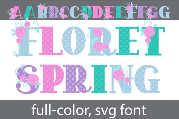 Floret Spring: Elevating Designs with Floral Typography