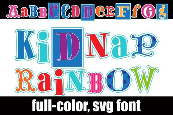 Kidnap Rainbow: A Bold Typography Choice for Modern Design
