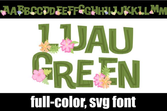 Luau Green: Elevate Your Designs with Vibrant Typography
