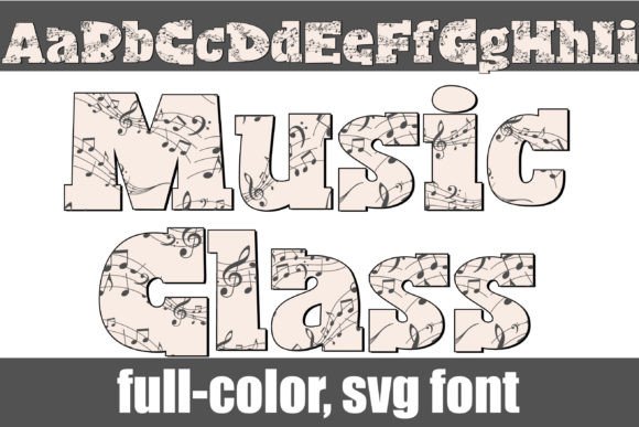 Music Class: A Vibrant Font for Dynamic Design