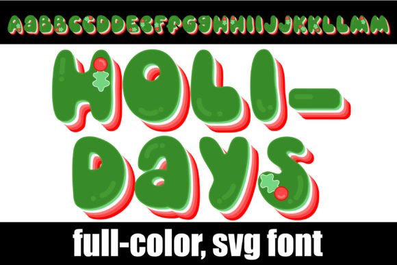Unlock Vibrant Branding with the Holi Days Color Font